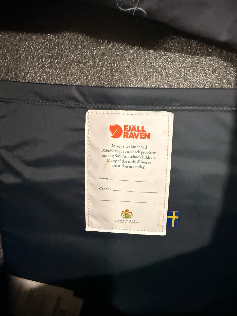 Fjallraven Kånken Men's Backpack - Dark Gray